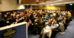 Packed crowd - LSE Lecture 23 November