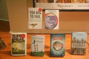 Climb the Green Ladder in Waterstones